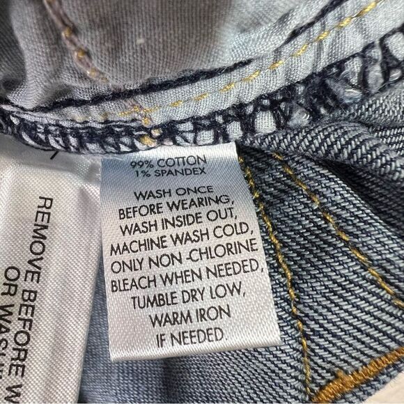 Ann Taylor LOFT Womens Curvy Boot Jeans Medium Wash Denim Stretch Blue 25 / 0 - Picture 7 of 8